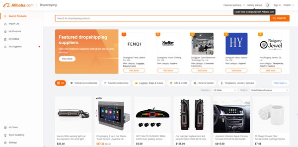 alibaba dropshipping guide website